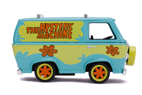 Jada Scooby-Doo Mystery Machine die-cast body delivers durable display piece.
