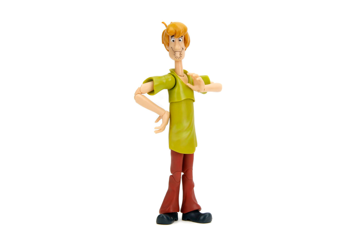 Jada Scooby-Doo Shaggy 1:12 figure front view for display and collection