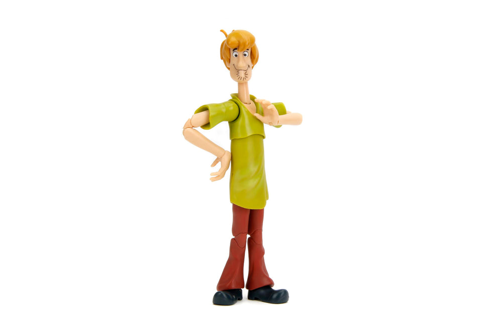 Jada Scooby-Doo Shaggy 1:12 figure front view for display and collection