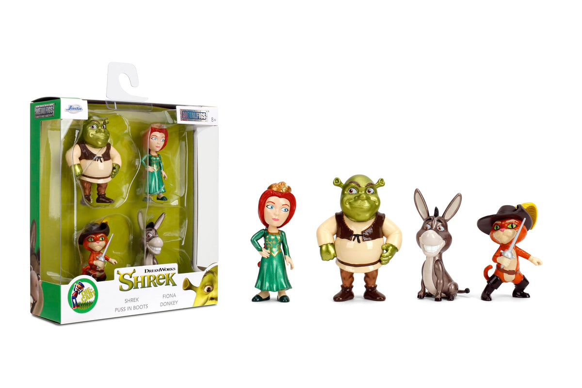 Jada Shrek Metalfigs Shrek figure: durable display piece for desks and shelves