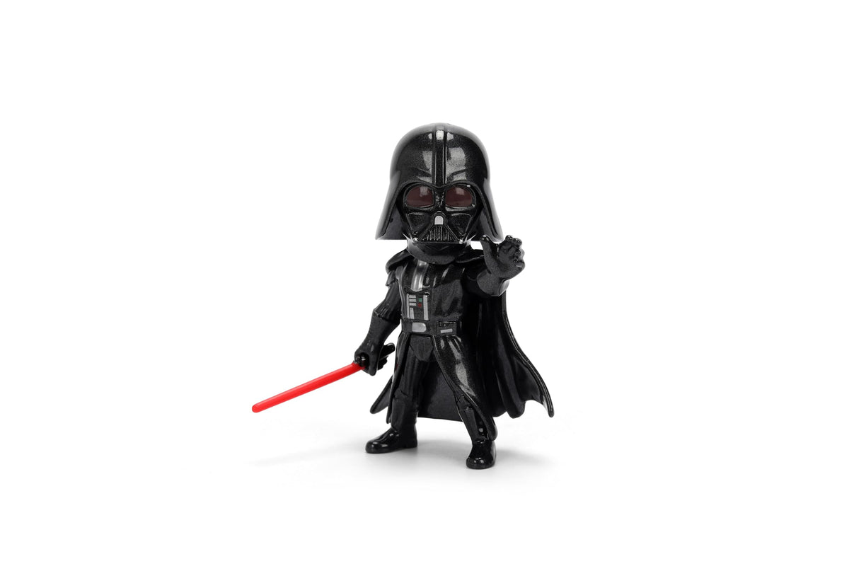 Jada Star Wars Metalfigs Stormtrooper figure for desk display.