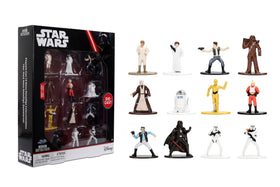 Jada Star Wars Nano Metalfigs Luke Skywalker figure in die-cast detail for display and collection.