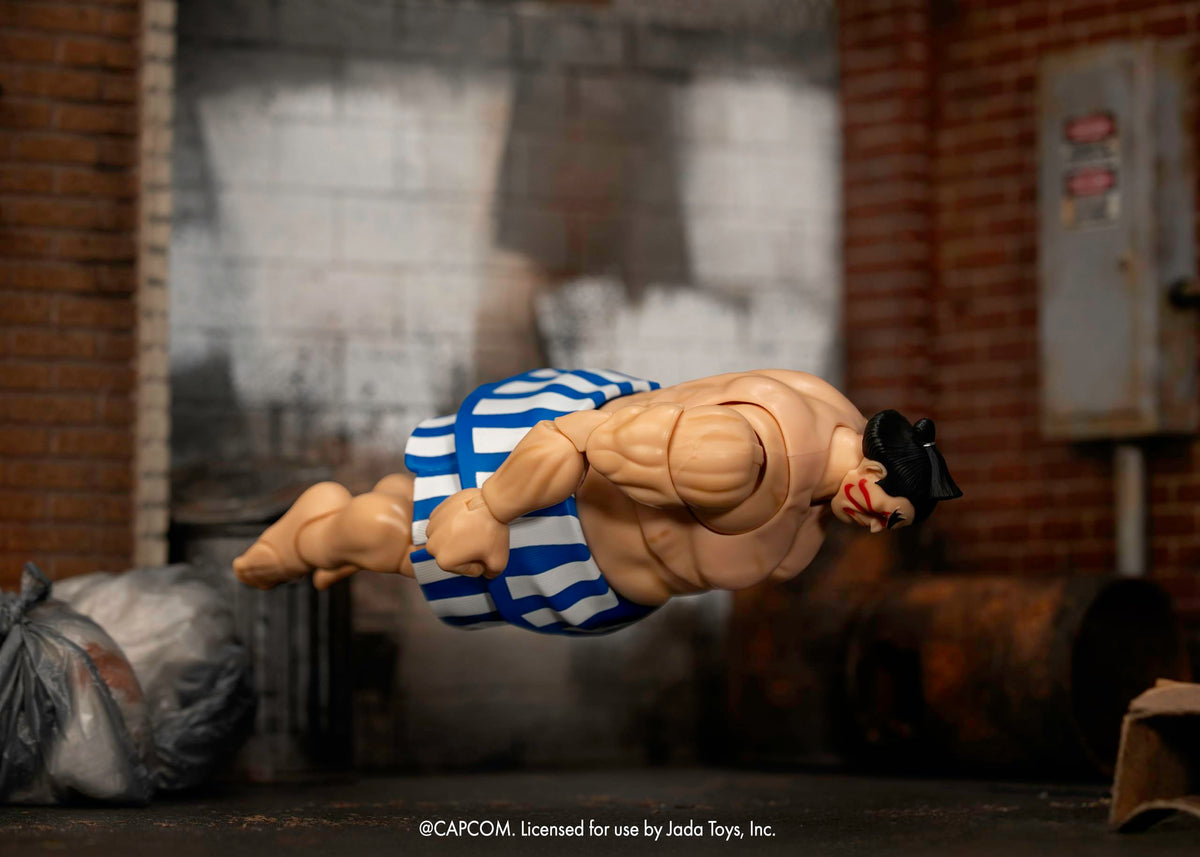 Jada E. Honda sumo-gi detail highlights traditional attire for collectors