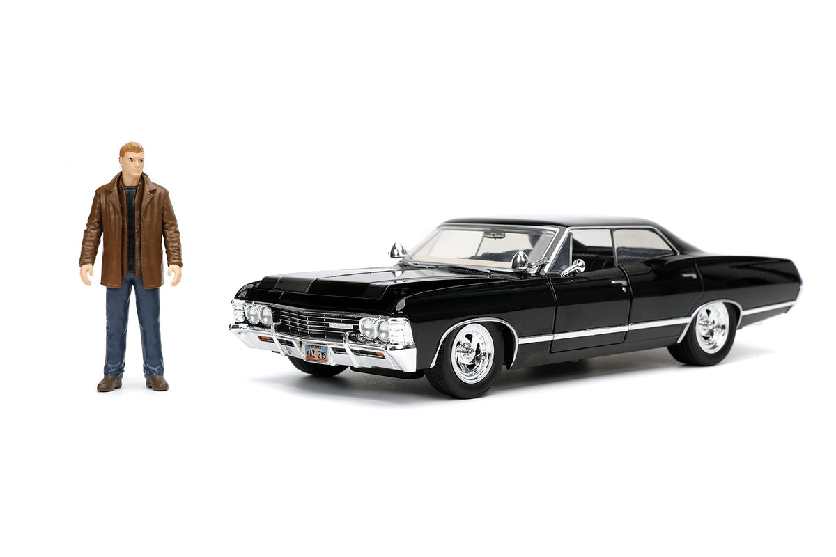 Jada Supernatural die-cast 1967 Chevy Impala model for collectors and display