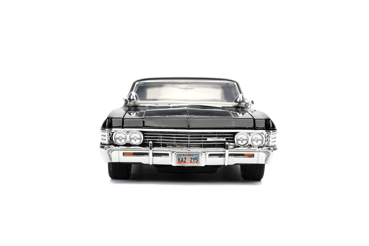 Jada Supernatural 1967 Impala with opening doors for interactive display