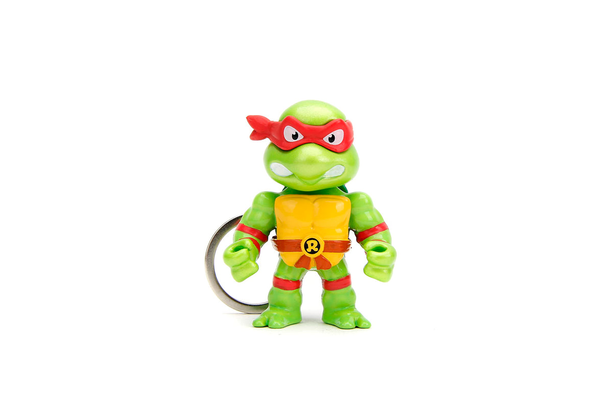 Jada TMNT Metalfigs close-up sculpt detail highlighting premium finish