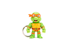 Jada TMNT Metalfigs Leonardo figure with keyring, a collectible to carry anywhere