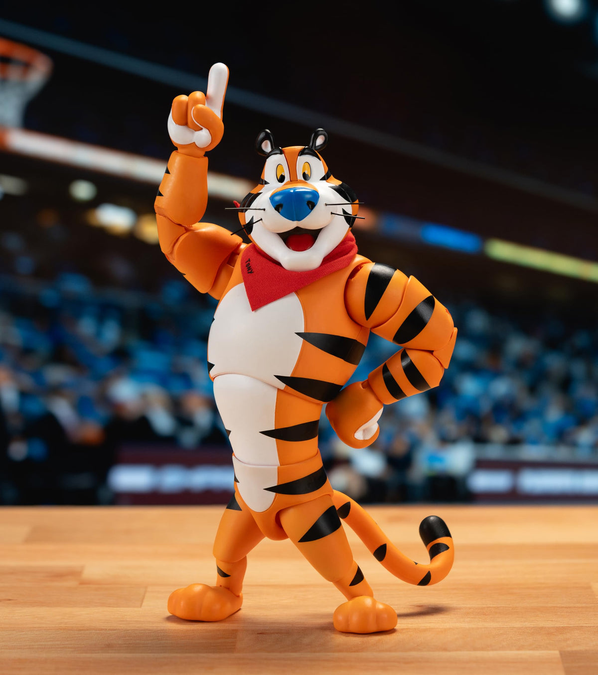 Jada Tony the Tiger dynamic pose example for collectors
