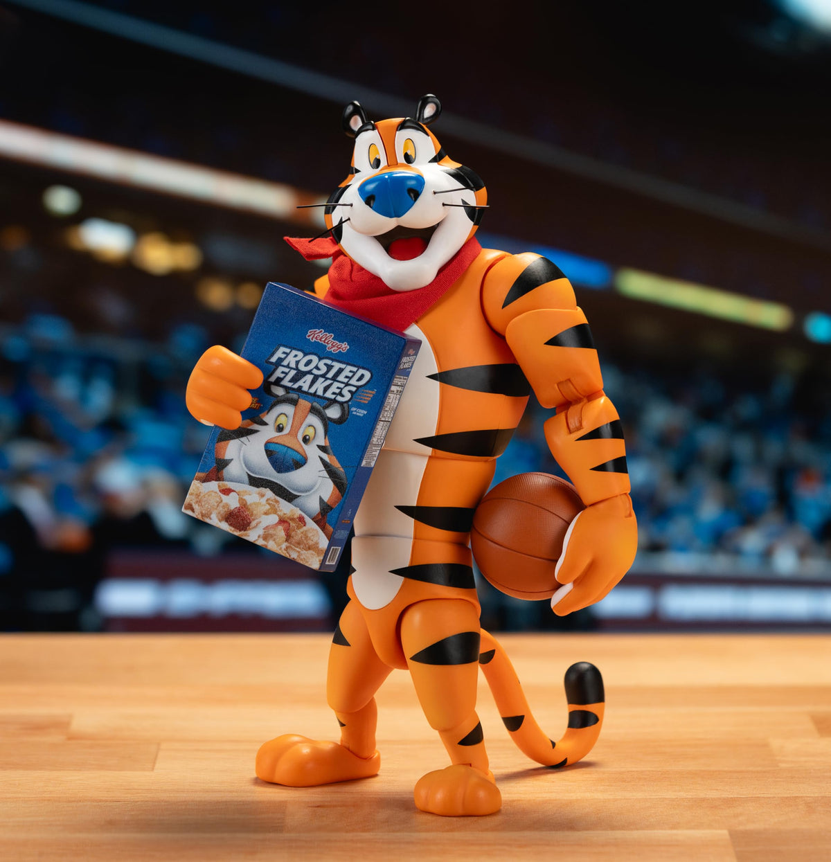 Jada Tony the Tiger interchangeable hands enable varied poses