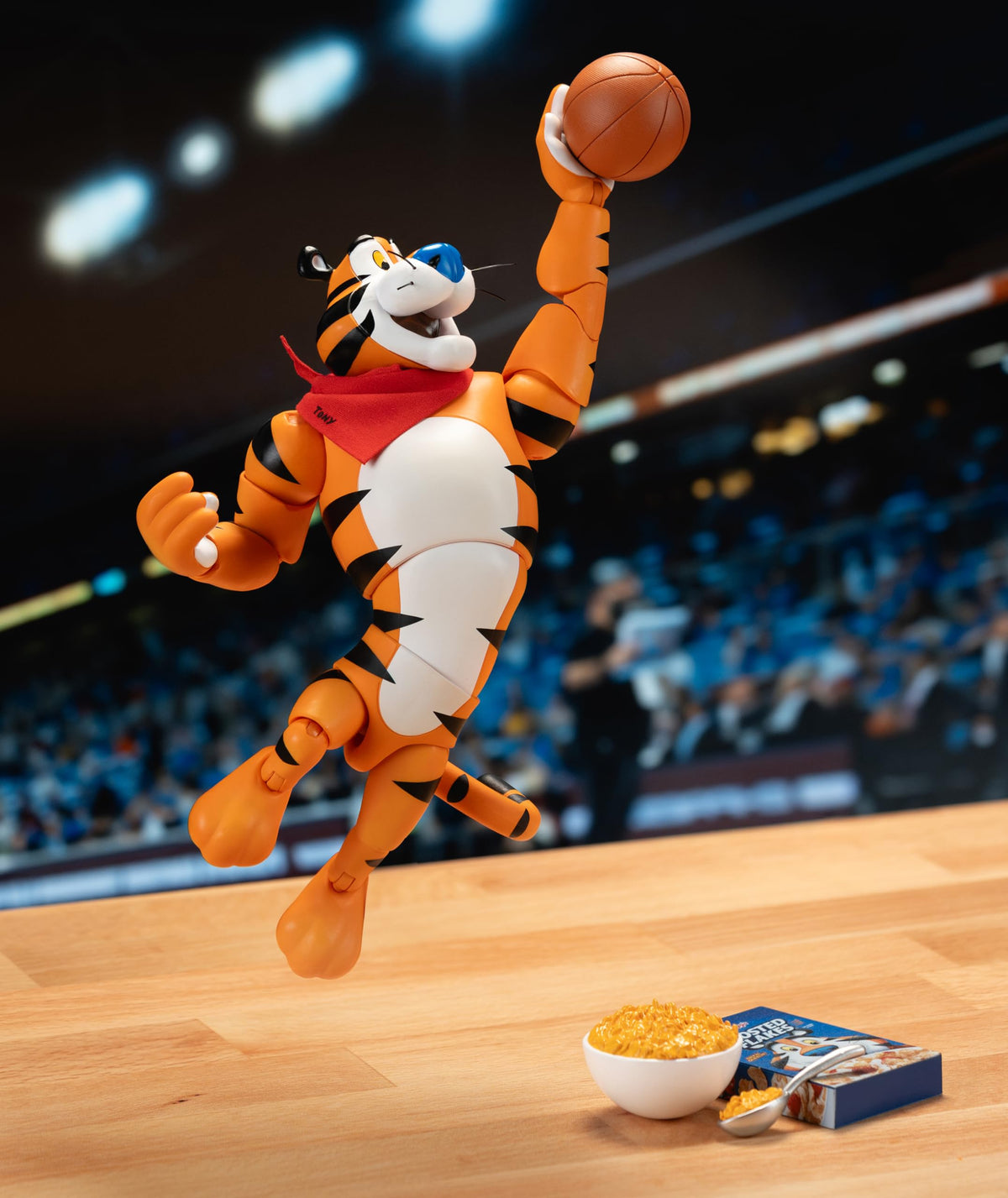 Jada Tony the Tiger premium packaging for shelf display