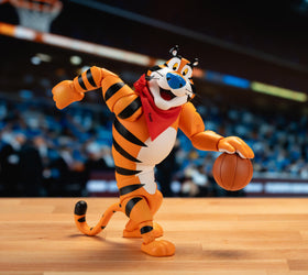 Jada Tony the Tiger red ascot detail highlights character authenticity
