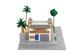 Jada Toretto Market diorama for interactive racing scenes.