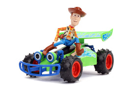 Jada Woody RC buggy side angle showcasing durable detailing for imaginative racing.
