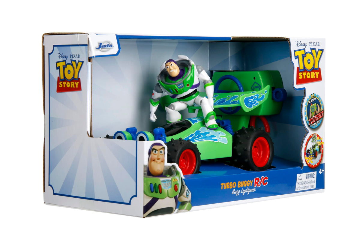 Jada Buzz Lightyear Turbo Buggy ready to race for quick setup play.