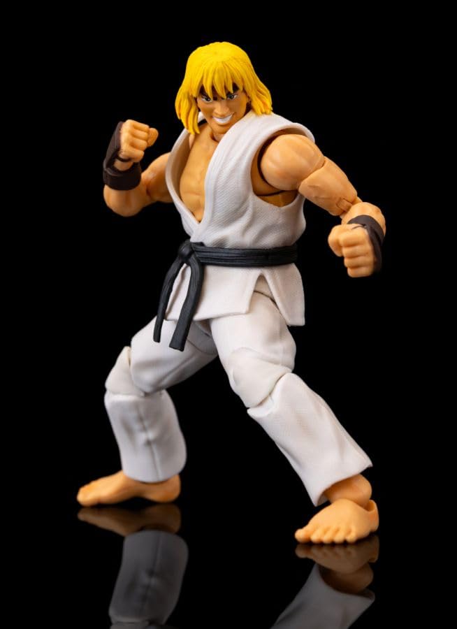 Jada Toys Ken Masters Player 2 articulated pose ready for dynamic display.