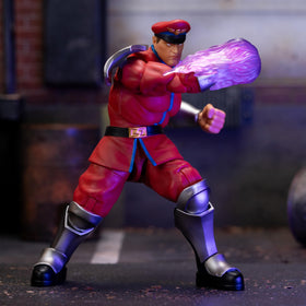 Jada Toys M. Bison interchangeable hands enabling dynamic poses for display