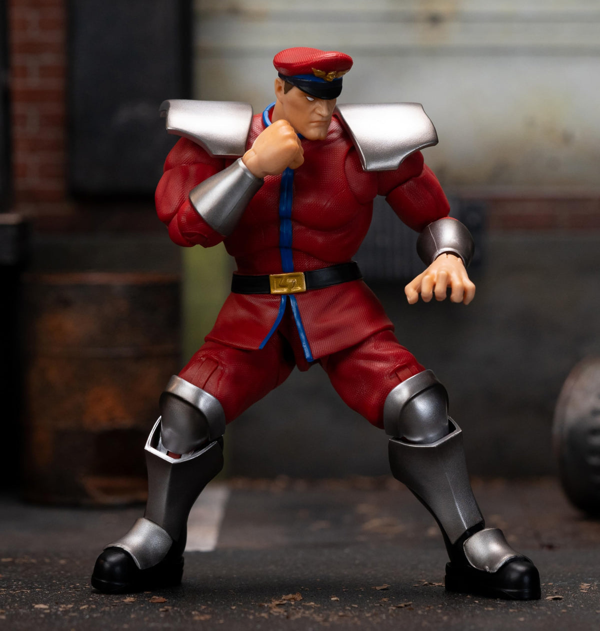 Jada Toys M. Bison interchangeable heads offering versatile display poses
