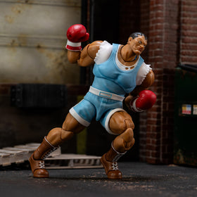 Jada Balrog figure with gloves and trunks for authentic display