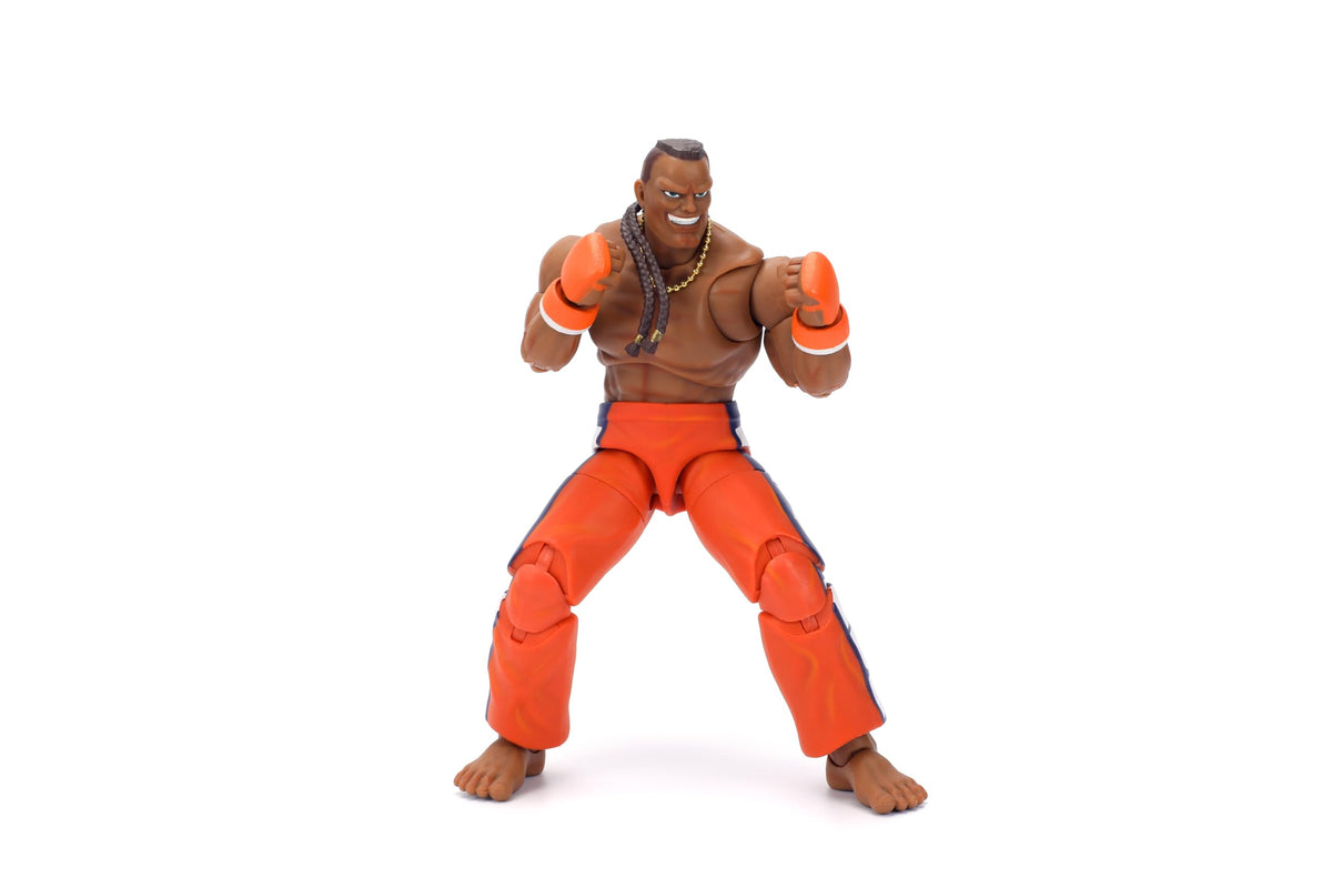Jada Toys Dee Jay figure in a dynamic dance pose for display.