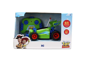 Jada Toys Toy Story RC Buggy eyes detail showing character look.