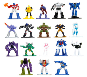Jada Transformers Nano Metalfigs Wave 3 18-pack image 01: durable die-cast display figure.