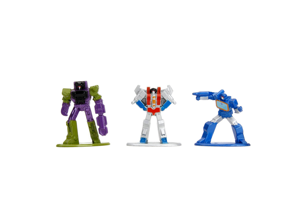Jada Transformers Nano Metalfigs Wave 3 18-pack image 05: kid-friendly metal figures with premium finishes.