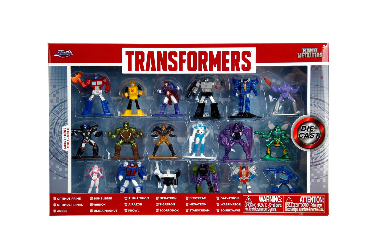 Jada Transformers Nano Metalfigs Wave 3 18-pack image 07: perfect gift for Transformers fans and collectors.
