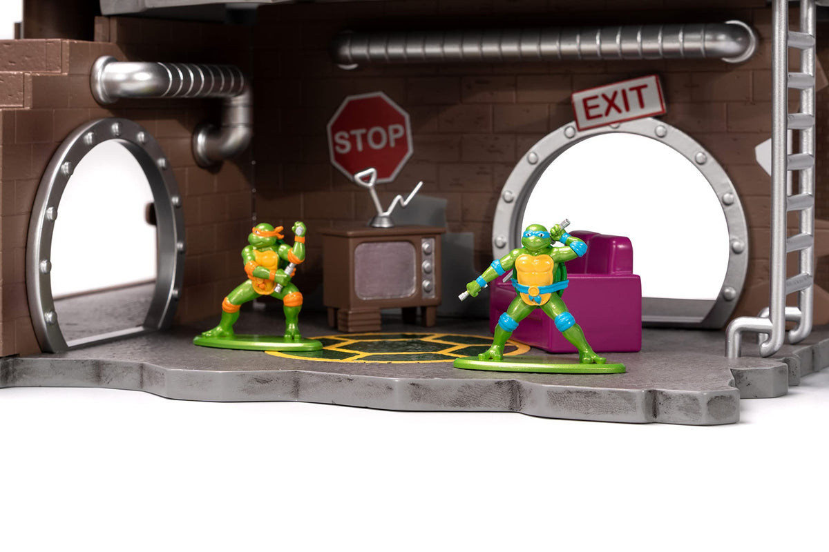 Jada Turtle Lair Nano Scene pizza shop adds scene depth