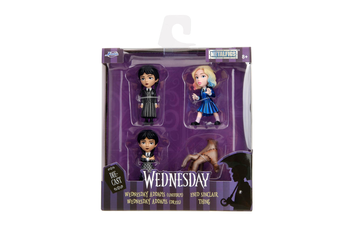 Jada Metalfigs color details on each figure enhance visual appeal.