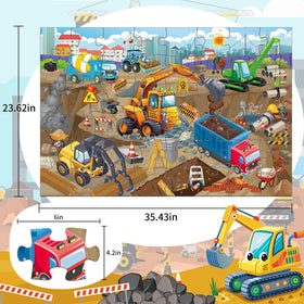Jadeso crane puzzle image supports spatial awareness and color exploration.