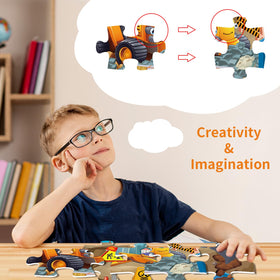 Jadeso workers illustration promotes imaginative play and fine motor practice.