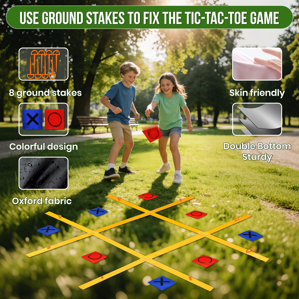 JAESITETER three-legged race bands providing stable teamwork challenges