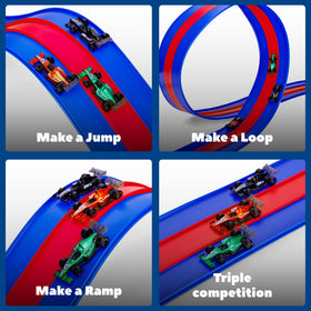 JAESITETER 1:64 diecast cars compatibility expands play possibilities
