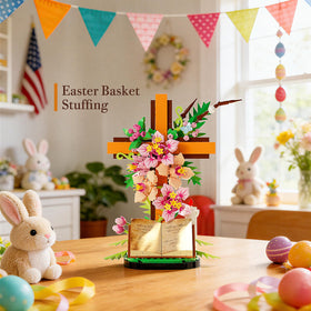 JAEUZKJYDA Easter Gift Cross emphasizes celebratory symbolism for seasonal décor.