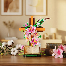 JAEUZKJYDA Faithful Cross Art highlights artisanal craftsmanship for gifting.