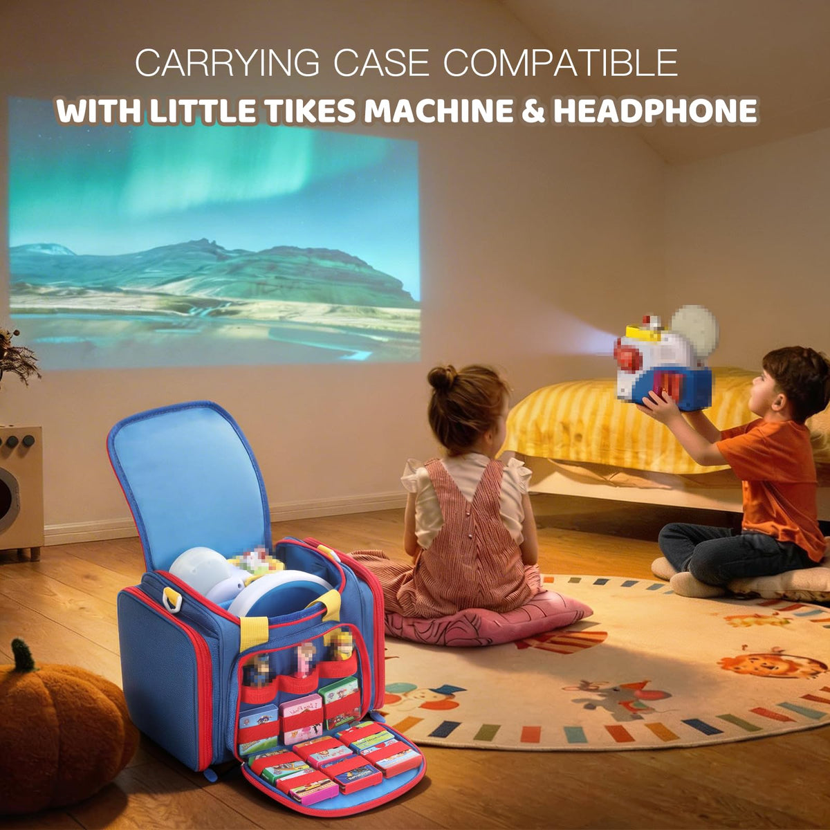 Jaffzora Dream Machine case travel-ready with durable zip and strap for on-the-go stories.