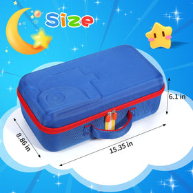 Jaffzora precision grooves help organize items inside the case.