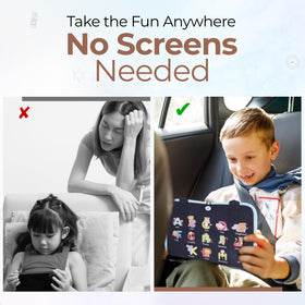 JAGSYJOY Busy Book soft wool materials ensure safe playtime