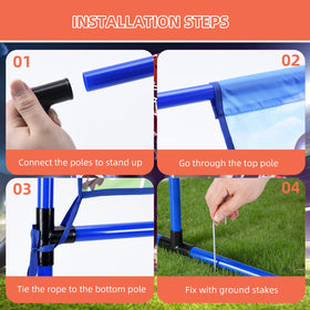 Jahenway quick-setup target game suitable for indoor and outdoor play