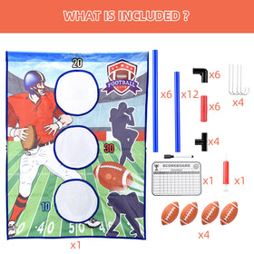 Jahenway reusable scoreboard helping track scores during backyard games