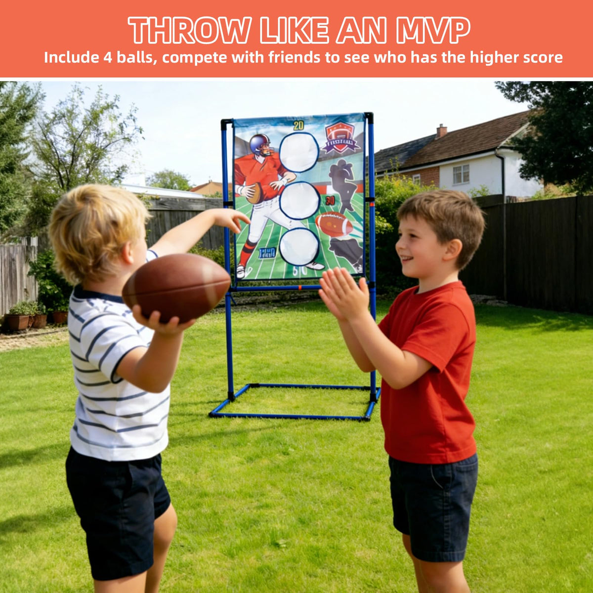 Jahenway soft inflatable footballs offering safe, bouncy play during active sessions