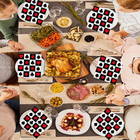 Jajajuegos casino poker party supplies help set an iconic, memorable table