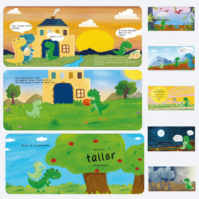 JAJOAGIA keepsake dinosaur gift promotes storytelling and family bonding.