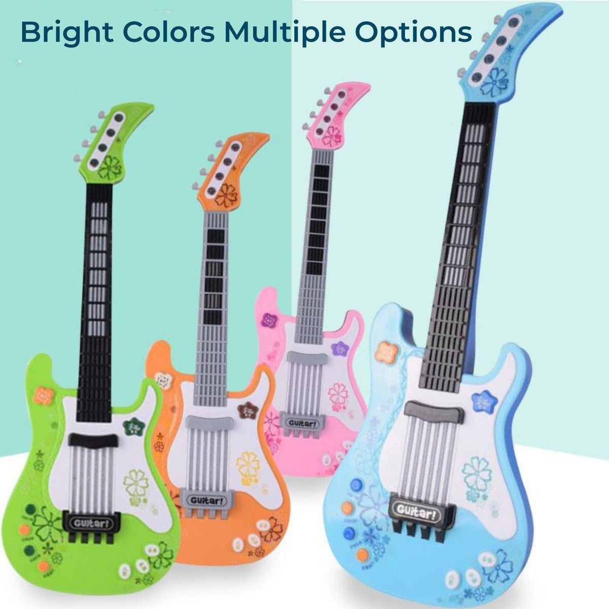 Jakeloo gift-ready blue guitar ideal for birthdays and holidays