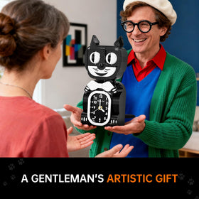 JAKI Cat Clock makes a charming gift for collectors