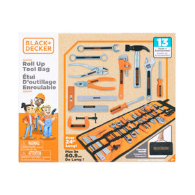 JAKKS Pacific Black+Decker compact carry handle enabling portable pretend play