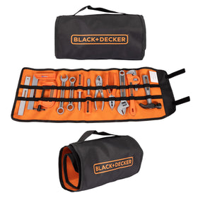 JAKKS Pacific Black+Decker hammer and screwdriver inside bag for imaginative play