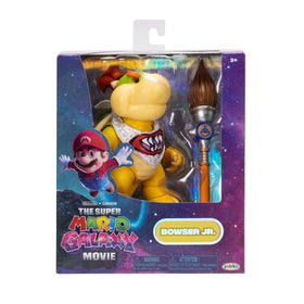 Bowser Jr figure front view with detailed sculpt and articulation.