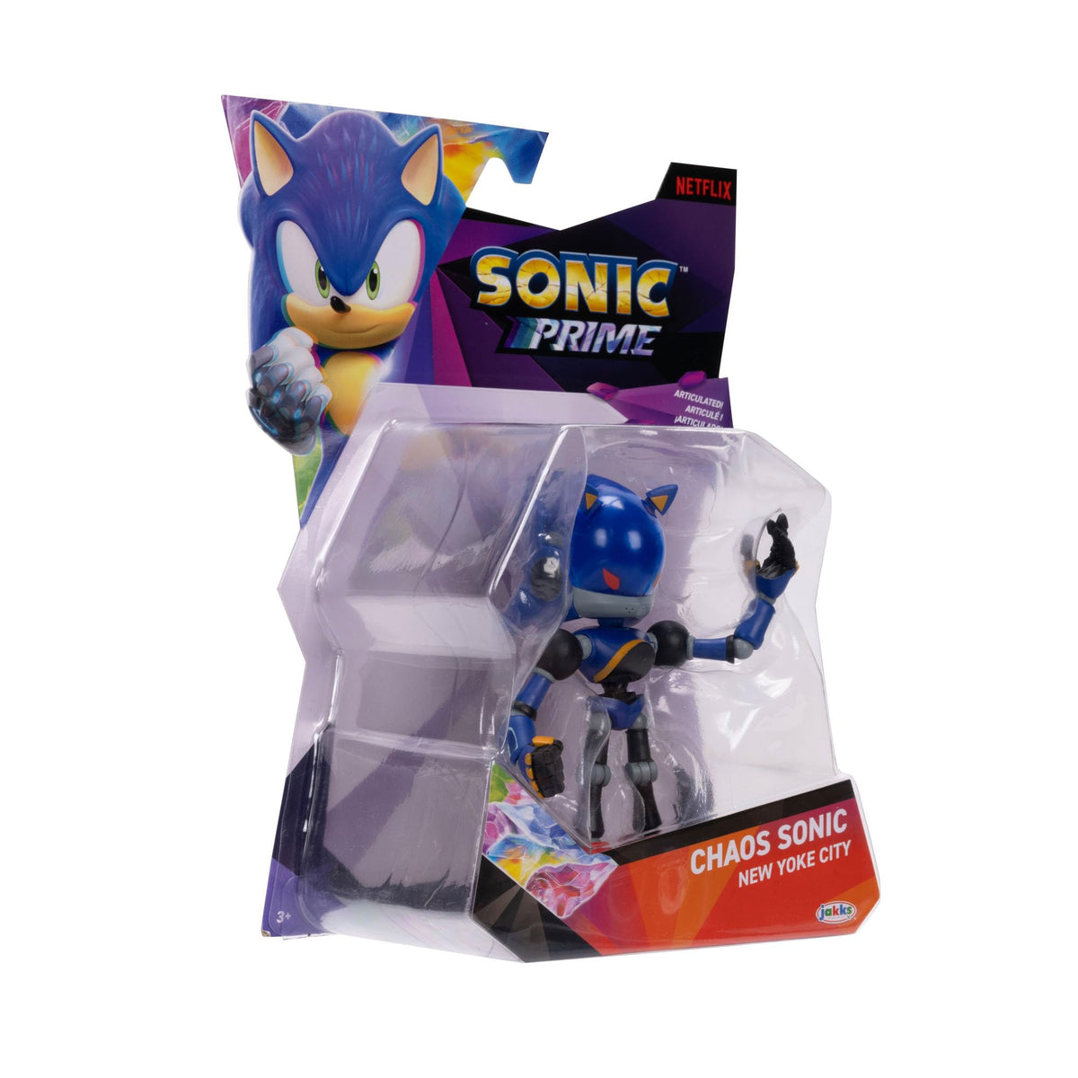 JAKKS Pacific Chaos Sonic line includes Sonic, Shadow, Gnarly Knuckles, Rusty Rose.