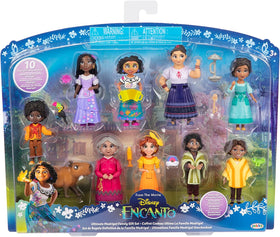 JAKKS Pacific Disney Encanto Madrigal dolls set with articulated joints for posing play